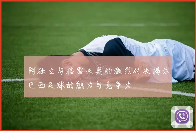 阿独立与格雷米奥的激烈对决揭示巴西足球的魅力与竞争力